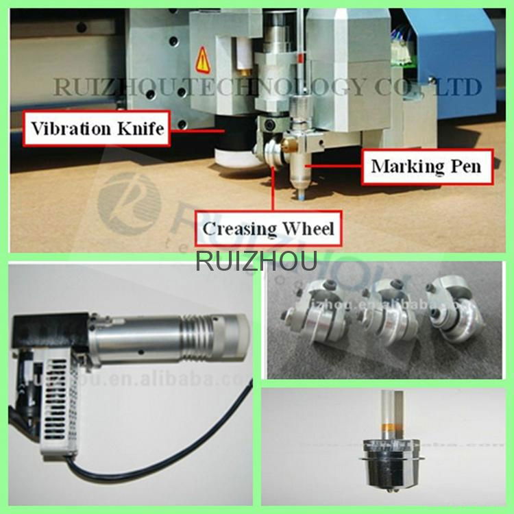 CNC vibration knife carton box cutting machine 2