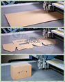 CNC vibration knife carton box cutting machine 4