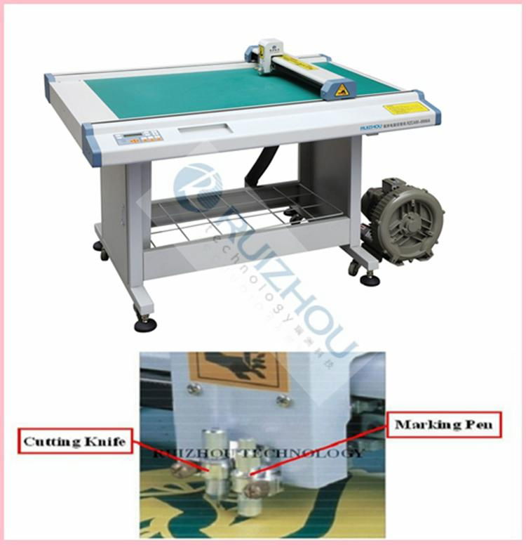 CNC paper pattern cutting plotter for shoes, bags, clothes 2