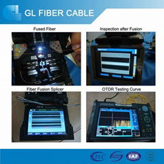 ADSS aerial Self-supporting 12 core 100span Fiber Optic Cable