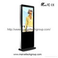 42 inch free standing full hd wifi lcd media screen video player 3