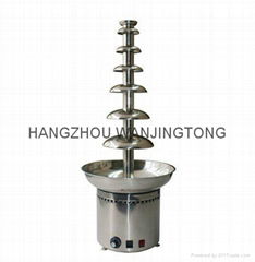 7 tier commercial chocolate fountain fondue machine