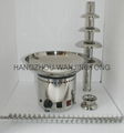 6 tier commercial chocolate fountain fondue machine 3