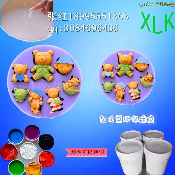 Resin crafts mold making rtv silicone rubber  3