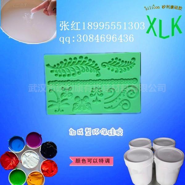 蕾絲翻糖食品級模具硅膠  3