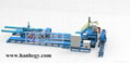 Induction heating pipe bending machine