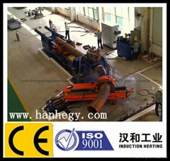 Automatic hot pipe bending machine for gas and oil tubo