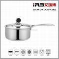 Whole-Clad Tri-Ply Stainless Steel Induction Ready Premium Cookware 6-Pc Set 3