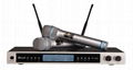 High Quality UHF PLL Wireless Microphone System for KTV