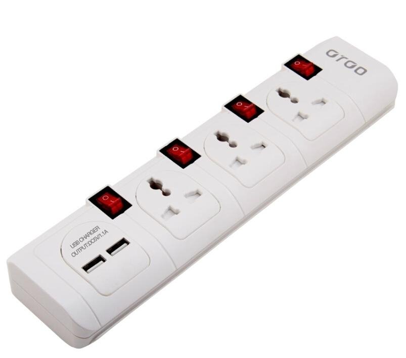 power strip surge protector with usb charger  3