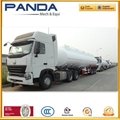 PANDA 4 inch bottom valve tanker trailers 42 cbm fuel tanker trailer for sale 2