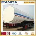 PANDA 4 inch bottom valve tanker trailers 42 cbm fuel tanker trailer for sale 5