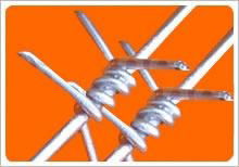 Directly factory galvanized anti-climbing barbed wire