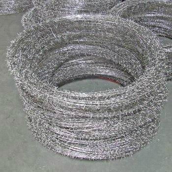 Directly factory galvanized anti-climbing barbed wire 2