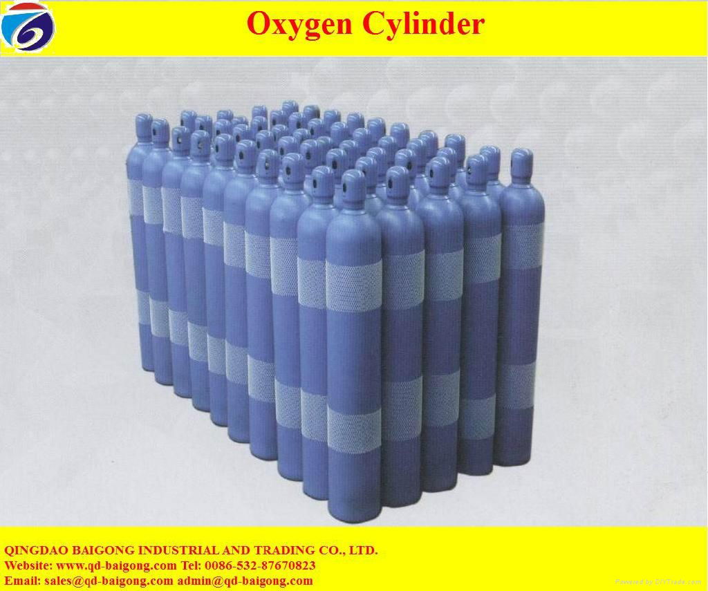 Seamless Steel Oxygen Cylinder 3