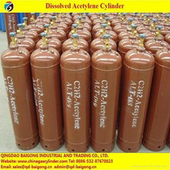 Made in China Steel Acetylene Gas Cylinder Price