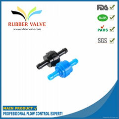 1/4 inch port plastic non return valve