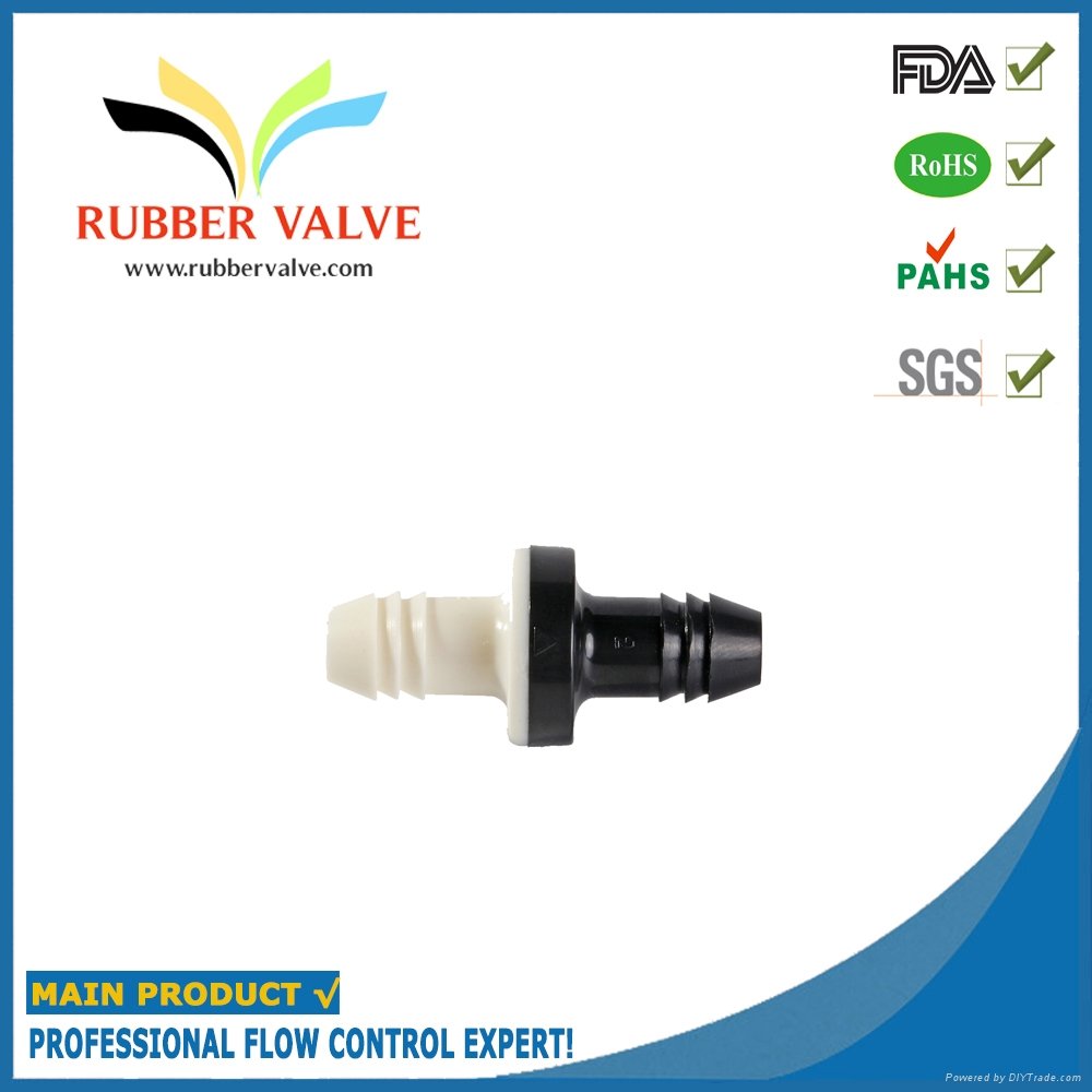 3/8 inch port size mini plastic check valve 2