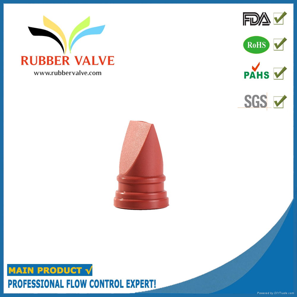 FDA food grade rubber duckbill check valve 2