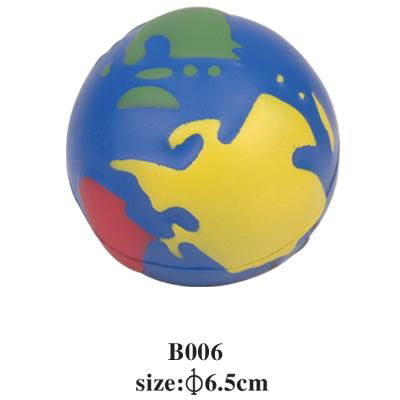 promotional cheap earth stress ball