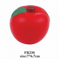 promotional cheap fruit shaped stress ball