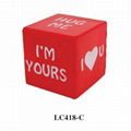 promotional cheap cube stress toy 1