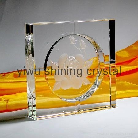 crystal glass ashtray for cigar cigarette company gifts 2