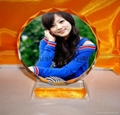 crystal glass photo frame for Valentines Birthday gifts 1