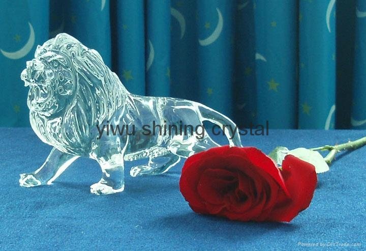 crystal glass horse animal figurine for souvenirs 3