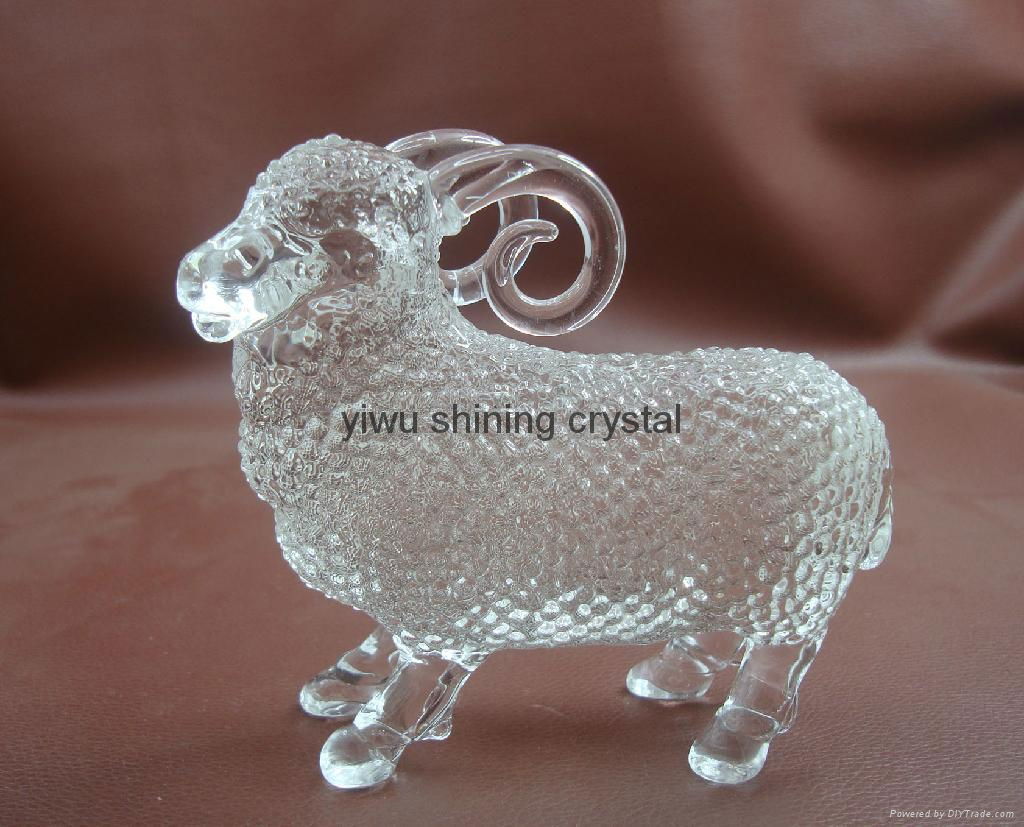 crystal glass horse animal figurine for souvenirs 4