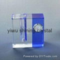 home decoration crystal glass flower vase 5