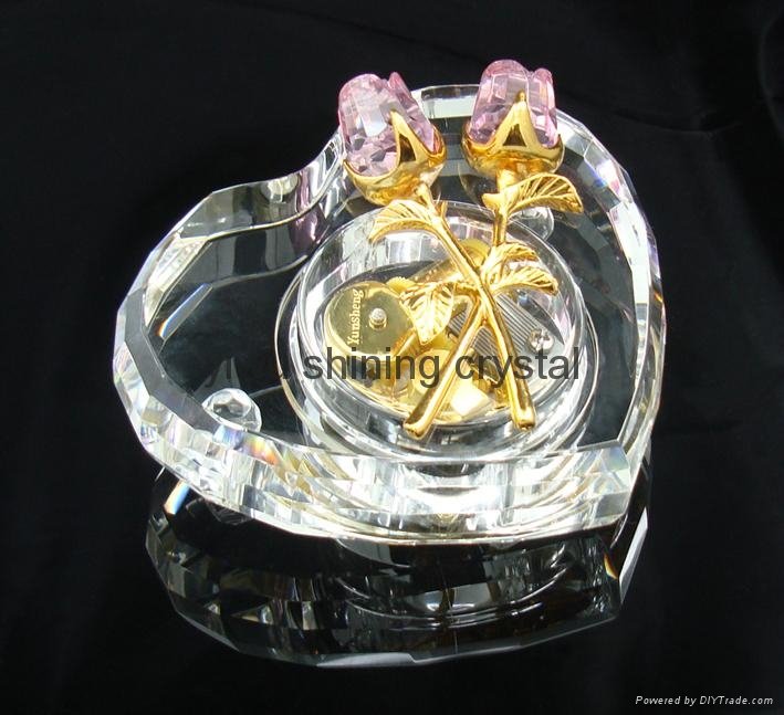 crystal glass piano music box instrument  for teacher student gifts 3