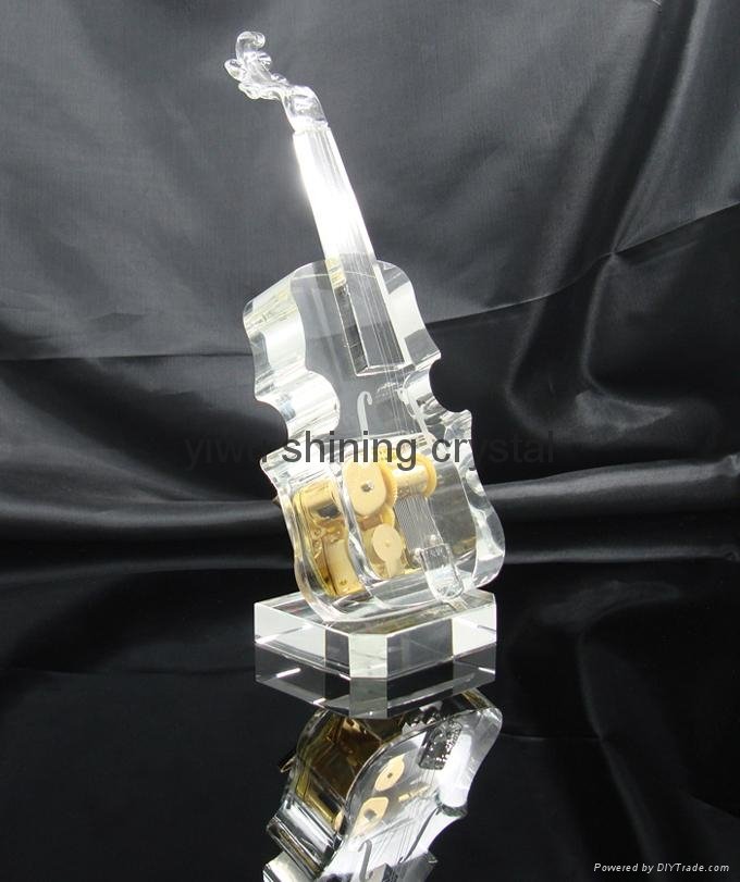crystal glass piano music box instrument  for teacher student gifts 5