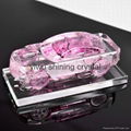 crystal glass car perfume bottle for women gifts 2