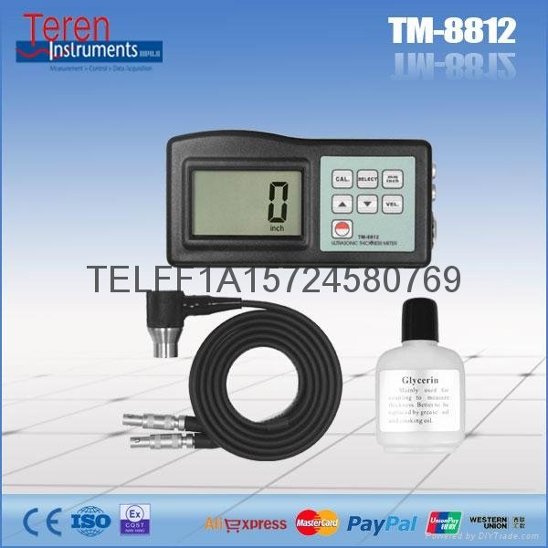 TM-8812 ultrasonic metal thickness meter 4