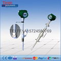 Insertion thermal mass flow meter 1