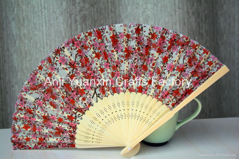Elegant Bamboo Crafts  Hand Fan For Ladies