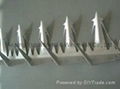 Galvanized Steel Wall Spike 