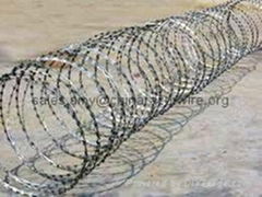 Hot-Dipped Galvanized Concertina Razor Wire (BTO-22, BTO-30)