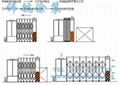 Telescopic movable paint spray booth 2