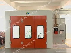 ISO Approved 2015 New Luxury Diesel Oil (Electric) Heating Paint Spray Booth