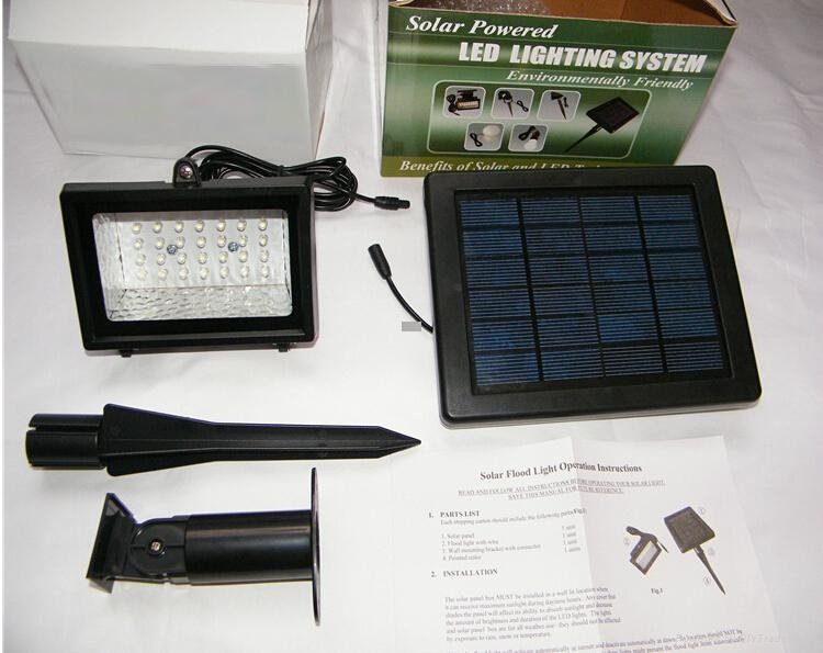 supr bright outdoor solar lamp battery powered garden light led lighting 3