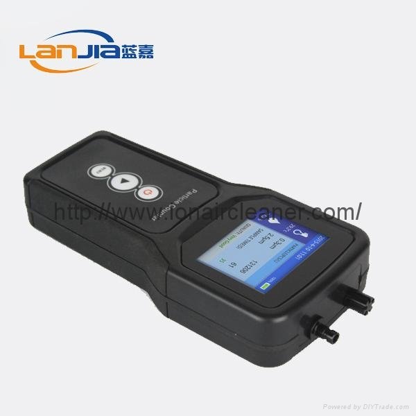 Hot selling portable handheld particle counter with easy operation 2