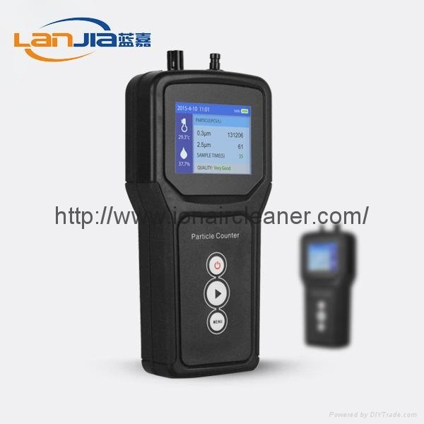 Hot selling portable handheld particle counter with easy operation 3