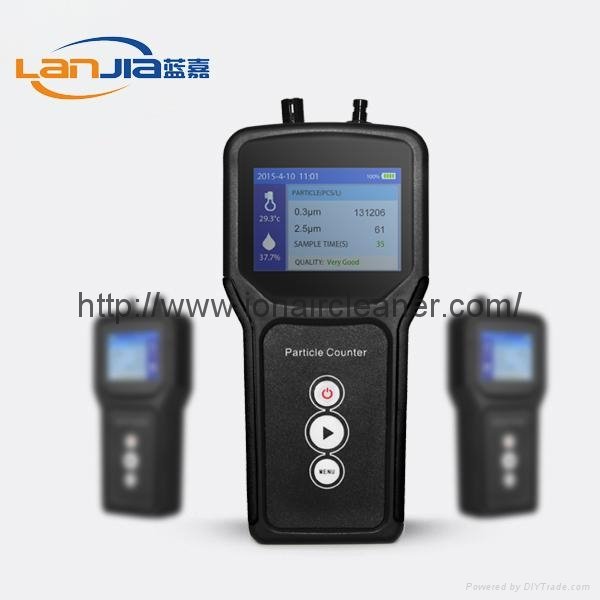 Hot selling portable handheld particle counter  3
