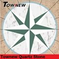 Modern design manufactur quartz stone block floor TNQ-9021
