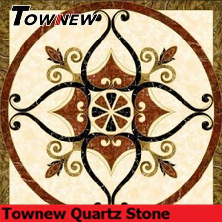 Home essential products quartz stone block floor TNQ-9028