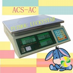 Digital Price Computing Scale with LCD Display (ACS-AC)