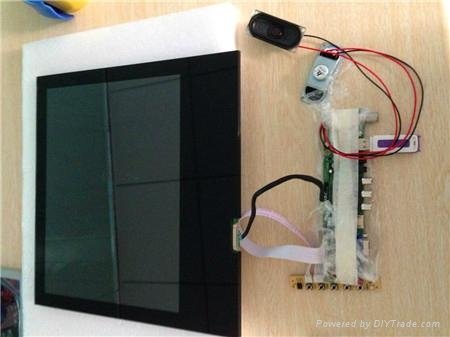 19" transparent lcd panel for industrial application