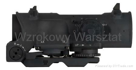 ELCAN SpecterDR 1-4x Dual Role Sights Riflescope 4
